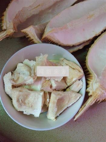 榴莲瓤炖鸡汤的做法步骤3
