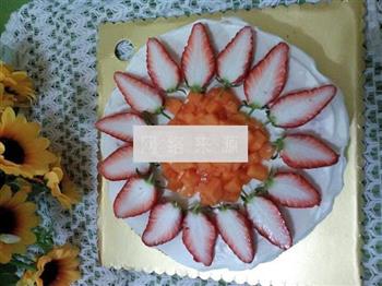 草莓蛋糕的做法步骤22