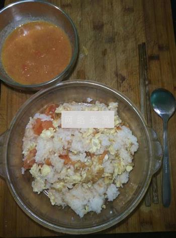 西红柿鸡蛋饭的做法步骤6