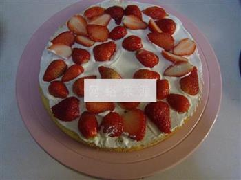 草莓蛋糕的做法步骤8