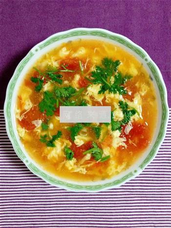 西红柿鸡蛋汤的做法步骤12