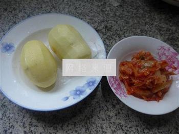 泡菜炒土豆的做法步骤1
