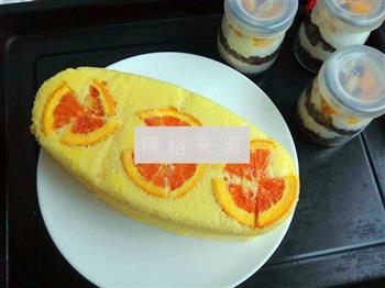血橙酸奶蛋糕的做法步骤12