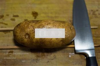 黑松露拉风焗薯的做法步骤4