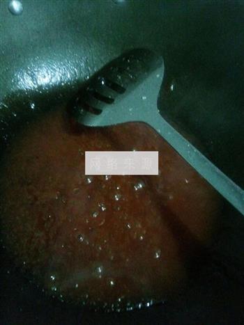 茄汁锅粑虾仁的做法图解6