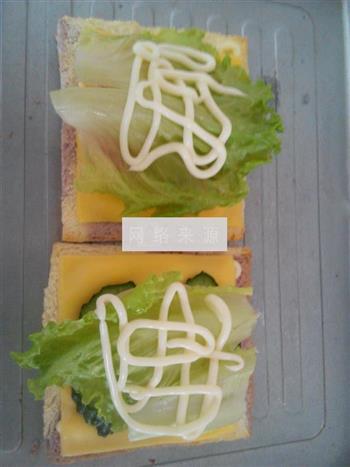 素食主义三明治的做法图解11
