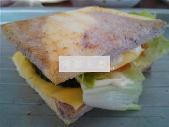 素食主义三明治的做法图解12