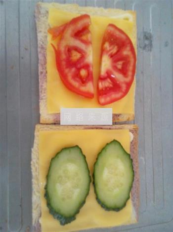 素食主义三明治的做法图解8