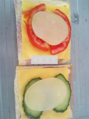 素食主义三明治的做法图解9