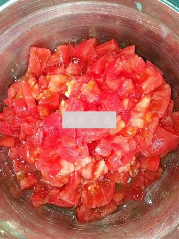 番茄虾仁豆腐汤的做法步骤2