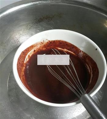 抹茶巧克力酸奶慕斯的做法步骤7