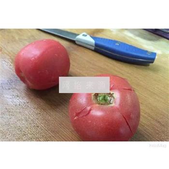 西红柿面疙瘩的做法步骤1