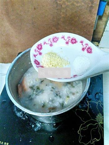 紫菜鲜虾粥的做法步骤9