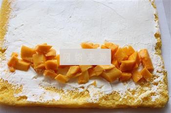 芒果奶油蛋糕卷的做法图解15