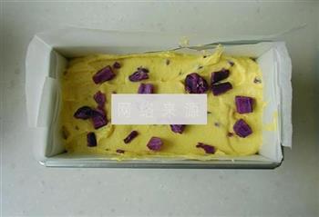 紫薯淡奶油磅蛋糕的做法图解9