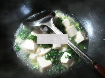 君叠菜煮豆腐的做法步骤5