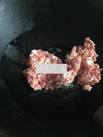自制酸豆角炒肉末的做法步骤4