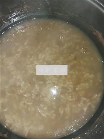 抗衰老小扁豆粥的做法步骤6