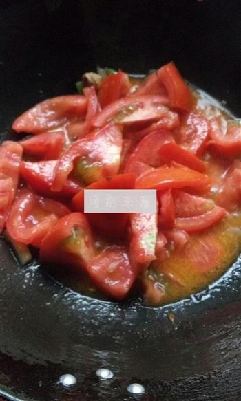 西红柿烧鱼尾的做法步骤6
