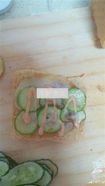扒蔬菜三明治的做法图解16