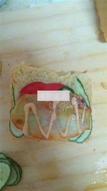扒蔬菜三明治的做法图解17