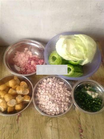 广西式苦瓜豆腐酿的做法步骤2