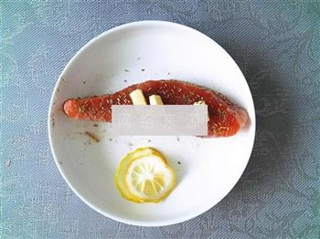 烤迷迭香三文鱼的做法图解4