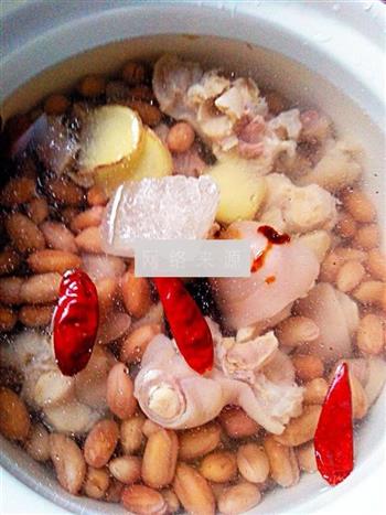 焖烧花生米猪蹄煲的做法步骤4