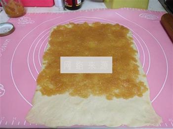 苹果酱面包卷的做法图解8