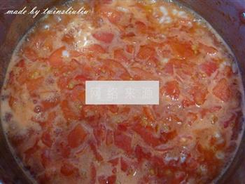 西红柿鸡蛋疙瘩汤的做法步骤10