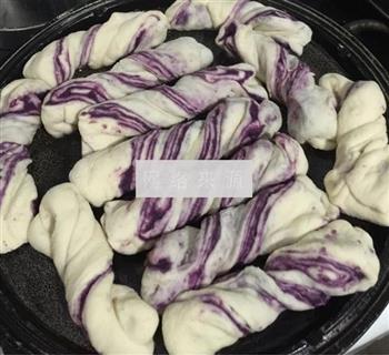 香煎紫薯卷的做法图解9