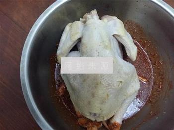 奥尔良香草烤整鸡的做法步骤4