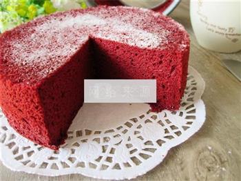 红丝绒戚风蛋糕的做法图解9