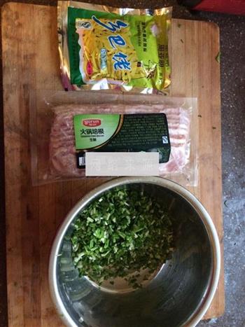 培根榨菜葱油饼的做法步骤5