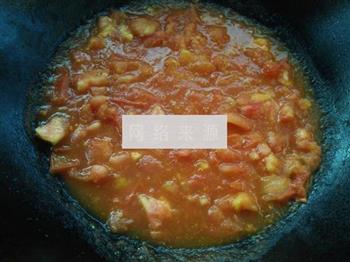 西红柿鸡蛋疙瘩面片的做法步骤7