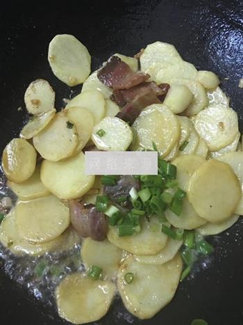 腊肉土豆片的做法图解5
