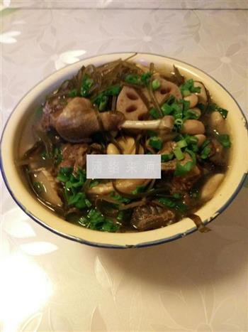 清爽带丝芸豆炖鸭汤的做法步骤7