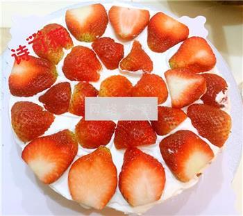 草莓奶油蛋糕的做法图解8
