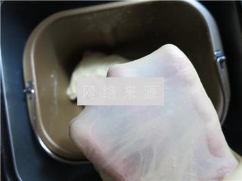 红豆牛奶吐司面包的做法步骤6