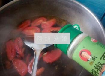 番茄蛋花汤的做法步骤5