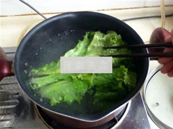 蚝油生菜的做法步骤4