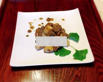 杏鲍菇黑椒牛肉粒的做法步骤10