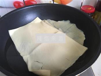豆皮韭菜炒肉丝的做法步骤3