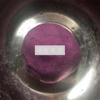 紫薯煎饼的做法图解5