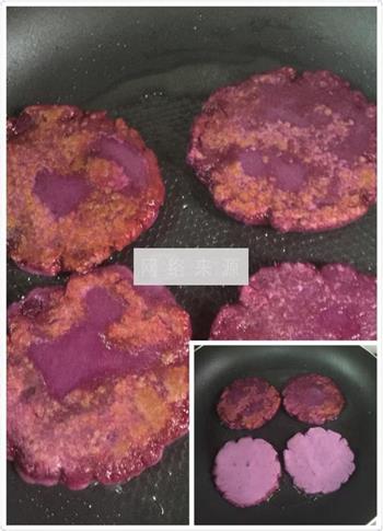 紫薯煎饼的做法步骤9