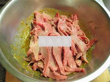 沙茶牛肉条的做法步骤4