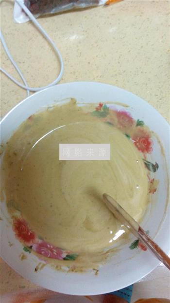 红豆沙抹茶蛋糕的做法步骤12