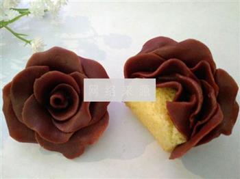 巧克力玫瑰蛋糕的做法步骤14