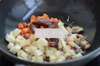 咖喱鸡肉焖饭的做法步骤6