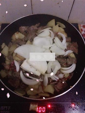 牛肉煎锅的做法步骤3
